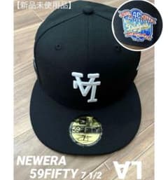 NEWERA ドジャース 40周年記念 59FIFTY LA 逆ロゴ 7 1/2 - メルカリ