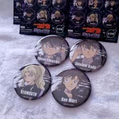 名探偵コナン 工藤新一 毛利蘭 黒鉄の魚影 缶バッジ 缶バッジ