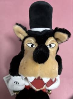 ディズニー 三匹のこぶた ビッグバッドウルフ ぬいぐるみ ポシェット