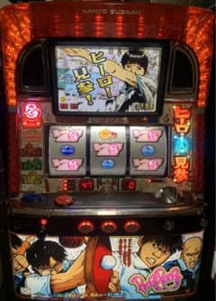 レア【愛知県岡崎 引き取り20,000円引き】ピンポン スロット 実機 松本