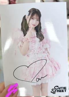 きゅーすと トクポ 生写真 桜庭遥花 直筆サイン - メルカリ