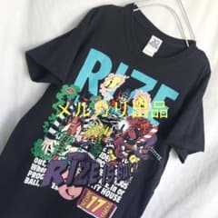 RIZE 雷図 ロック 20周年記念ツアーT バンドT 黒 バンt ブラック