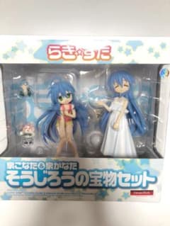 らき☆すた 泉こなた＆かなた そうじろうの宝物セット 完成品