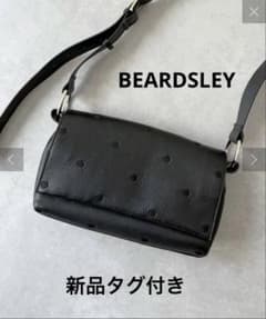 新品タグ付き】BEARDSLEY ビアズリー 黒 ドット ボディバッグ - メルカリ