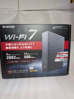 ☆極美品☆ELECOM Wi-Fi 7 ルーター 最大2882Mbps - メルカリ