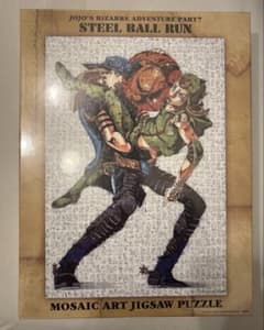 ジョジョの奇妙な冒険 スティール・ボール・ラン モザイクアート