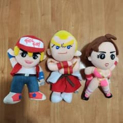 3体セット】餓狼伝説スペシャル ぬいぐるみ タカラ SNK 景品用 レトロ