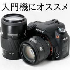 ⭐️美品⭐️SONY ソニー α200 ダブルズームセット☆手振れ補正付き