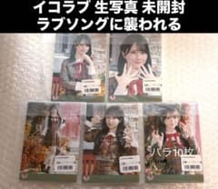 イコラブ 生写真 未開封 4パック バラ付き ラブソングに襲われる