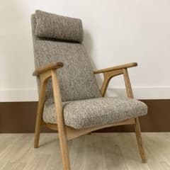 極美品】unico HESTA ウニコ ヘスタ ラウンジチェア ブラウン - メルカリ