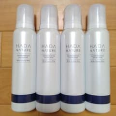 HADA NATURE 炭酸スキンケア ホワイトクリーミーウィップ 4本セット