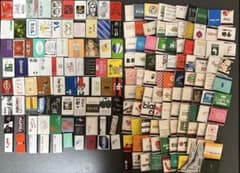 昭和レトロ マッチ（箱型×81個、ブックマッチ型×99個 合計180個セット