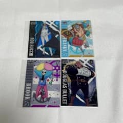 ワンピース スタンピード クリアカード コレクションガム 4枚セット