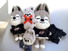 straykids skzoo ウルフチャン ぬいぐるみ - メルカリ