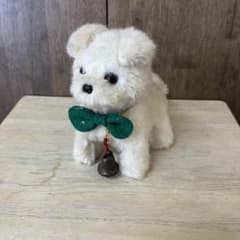 アンティーク】昭和レトロ 電池式 動く 犬のぬいぐるみ おもちゃ