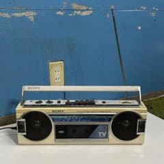 超希少】SONYソニー CFS-V6 昭和レトロ ラジカセ 動作品 - メルカリ