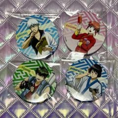 銀魂 ジャンプフェスタ2018 描き下ろし缶バッジ【銀時/土方/神楽/新八