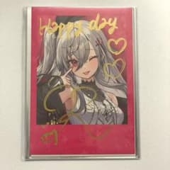 響咲リオナ 誕生日記念2025 ホロライブ 直筆サイン チェキ風カード