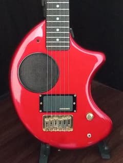 フェルナンデス ZO-3ギター レッド×ゴールドパーツ - メルカリ