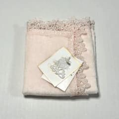 近沢レース ハローキティ 45周年記念限定 タオルハンカチ リボンリボン