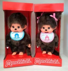 新品 海外限定 スリープアイ モンチッチ 活眼 2体セット 希少 2330506
