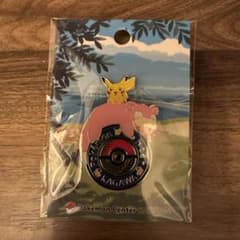 新品】ポケモンセンター カガワ ヤドン ピカチュウ ロゴピンズ 香川
