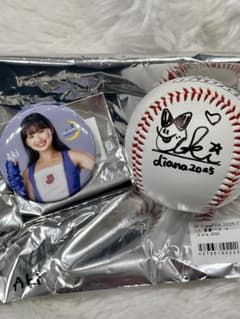 ベイスターズ diana Aki 直筆サインボール 20th缶バッジ - メルカリ