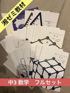 湘南ゼミナール オリジナルテキスト 中3数学 解答・解説付き 問題集