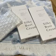 SupLif シルキーバストクリーム 50g 二個 カッサつき バストケア