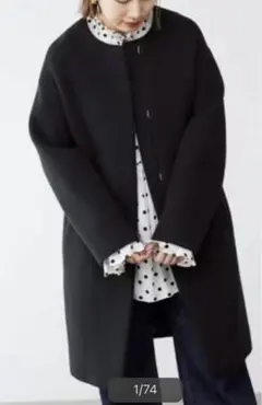 2026年最新】iena ラムウールノーカラーコートの人気アイテム - メルカリ