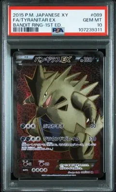 2026年最新】バンギラスEX sr psa10の人気アイテム - メルカリ