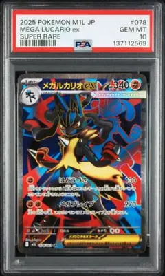 2026年最新】ルカリオ sr psa10の人気アイテム - メルカリ