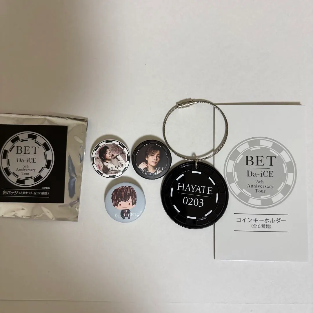2026年最新】国内アーティスト：Da-iCE ピンズ・ピンバッジ・缶バッジ