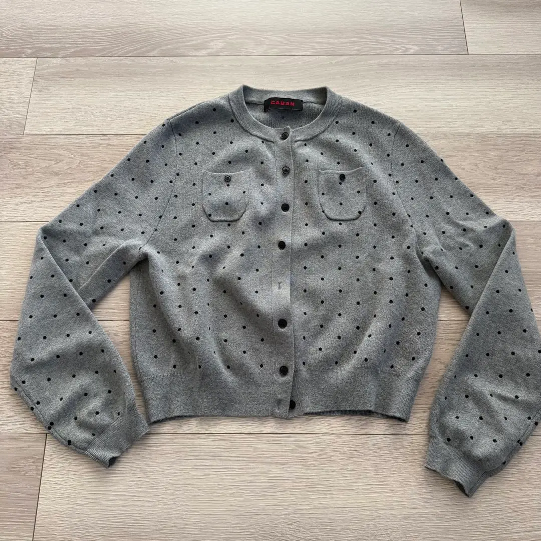 2026年最新】CAban コットンカシミヤ エンブロイダリークルーネック