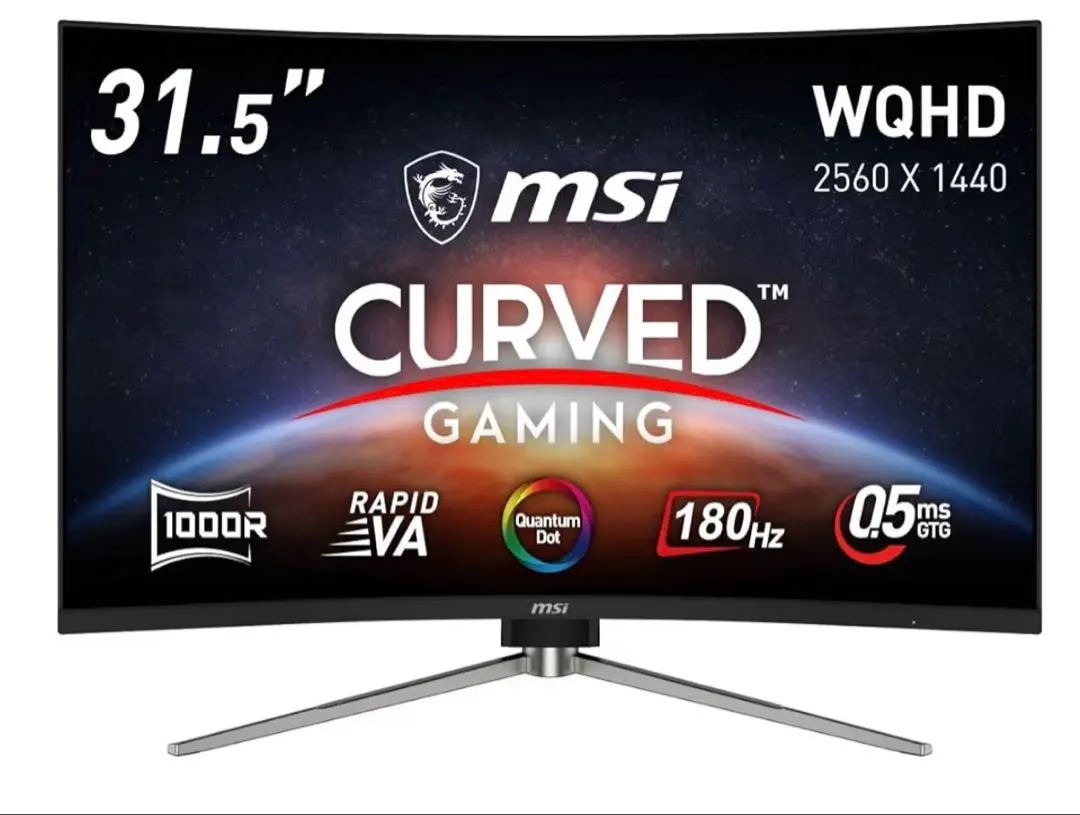 2026年最新】msi ゲーミングモニター 湾曲 31.5の人気アイテム - メルカリ