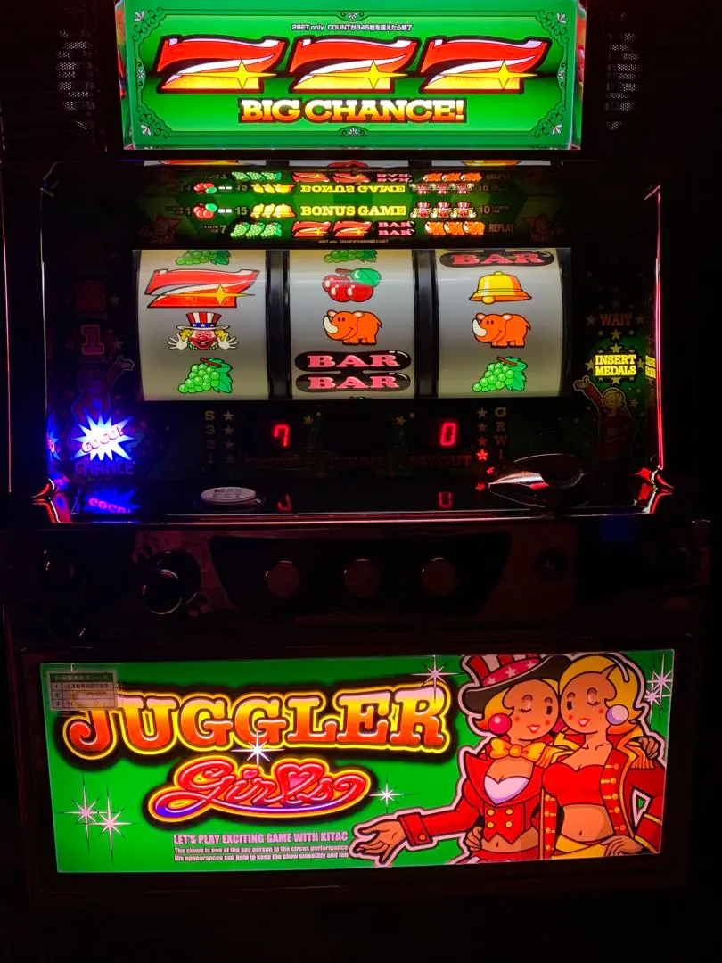 ジャグラーガール！データカウンター付き、 ジャグラーガールズ本体