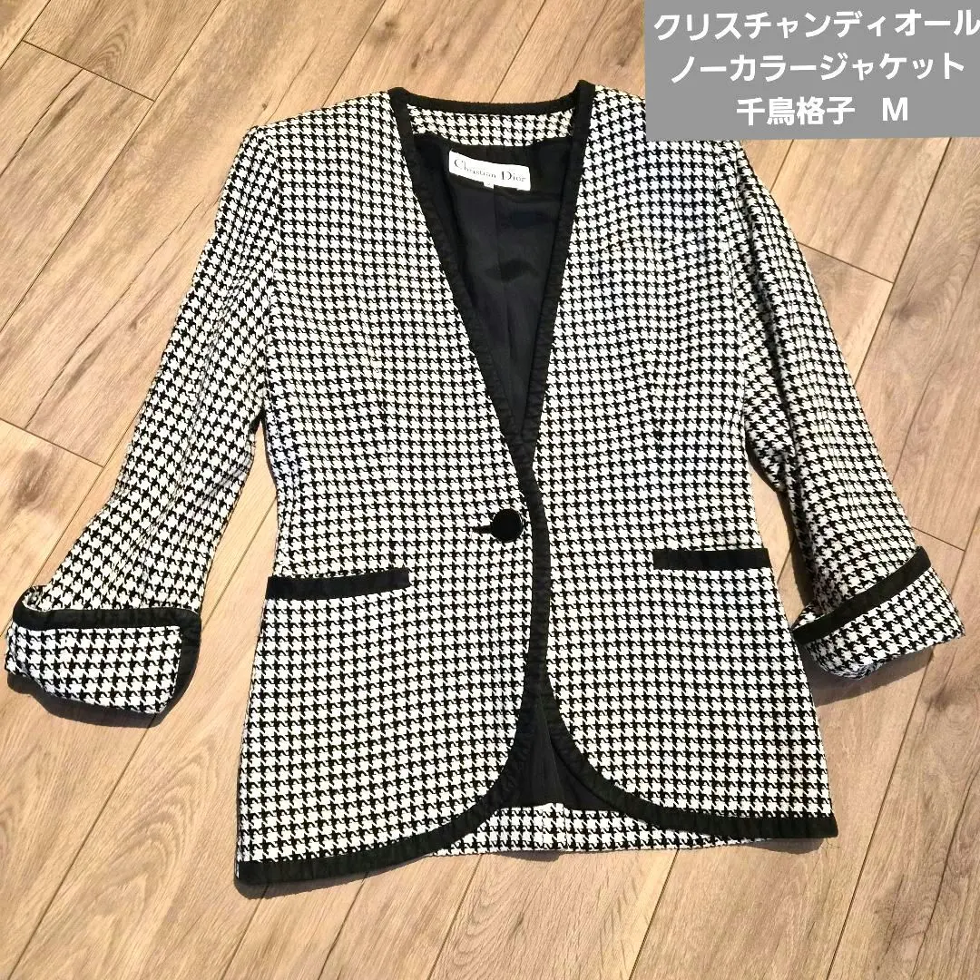 2026年最新】Christian Dior カラー：ブラック系 ノーカラージャケット