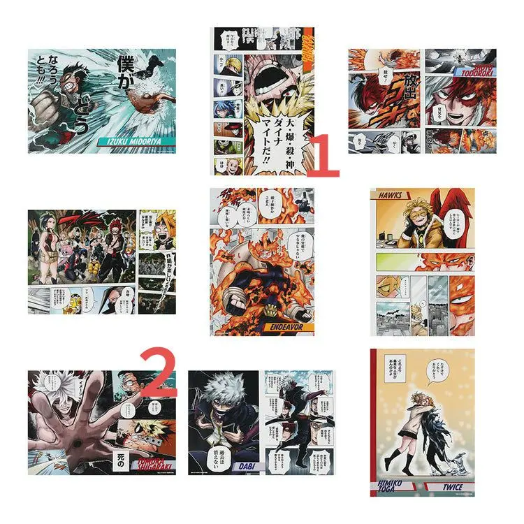 2026年最新】僕のヒーローアカデミア ヒロアカ 名場面ポスター 爆豪