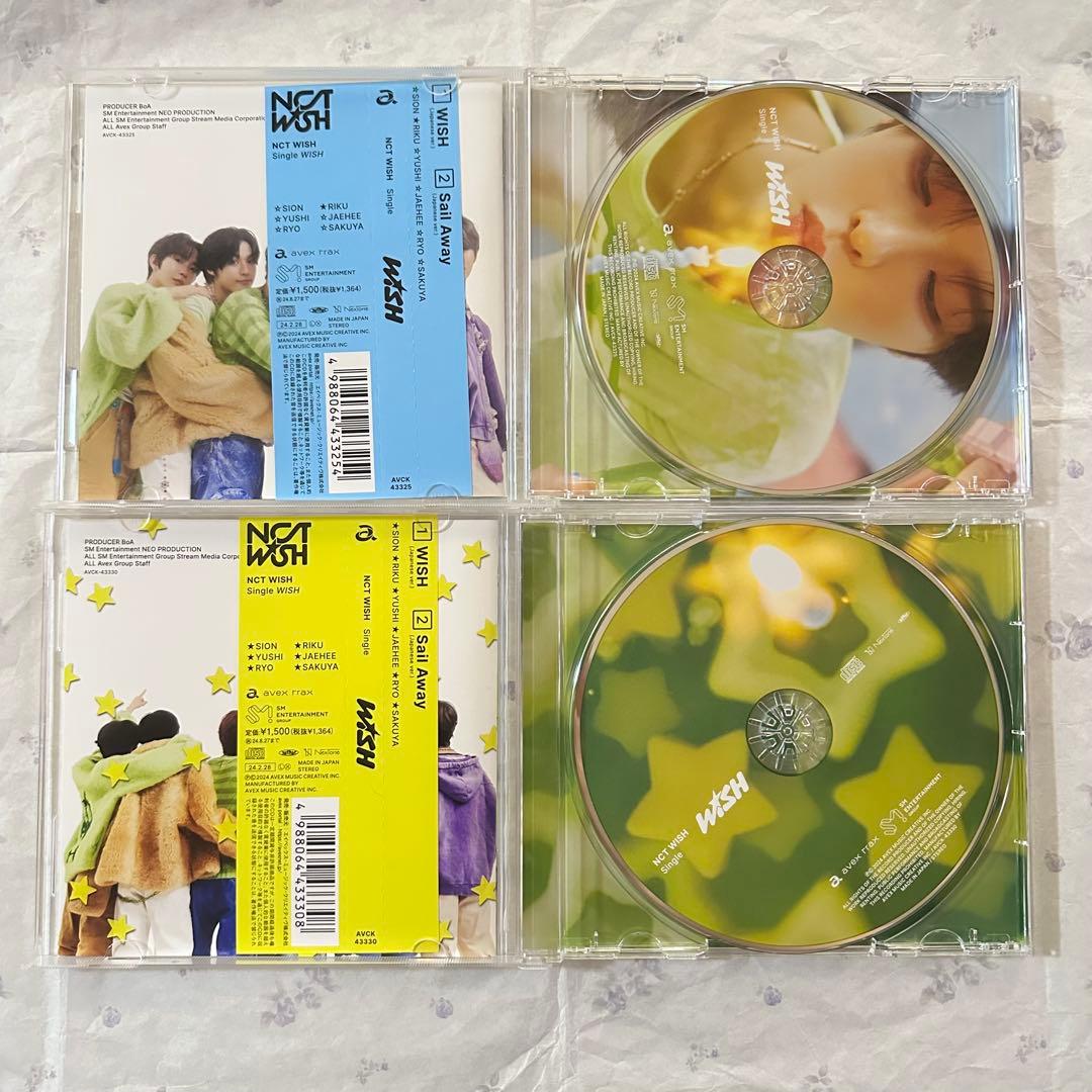NCTWISH デビューシングルWISH初回限定盤 ソロジャケット盤 リク
