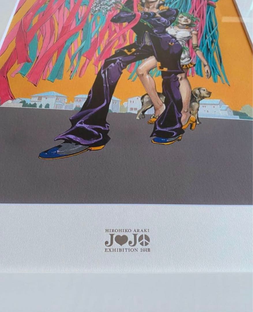 ジョジョの奇妙な冒険ダイヤモンドは砕けない JOJO展 限定 複製原画