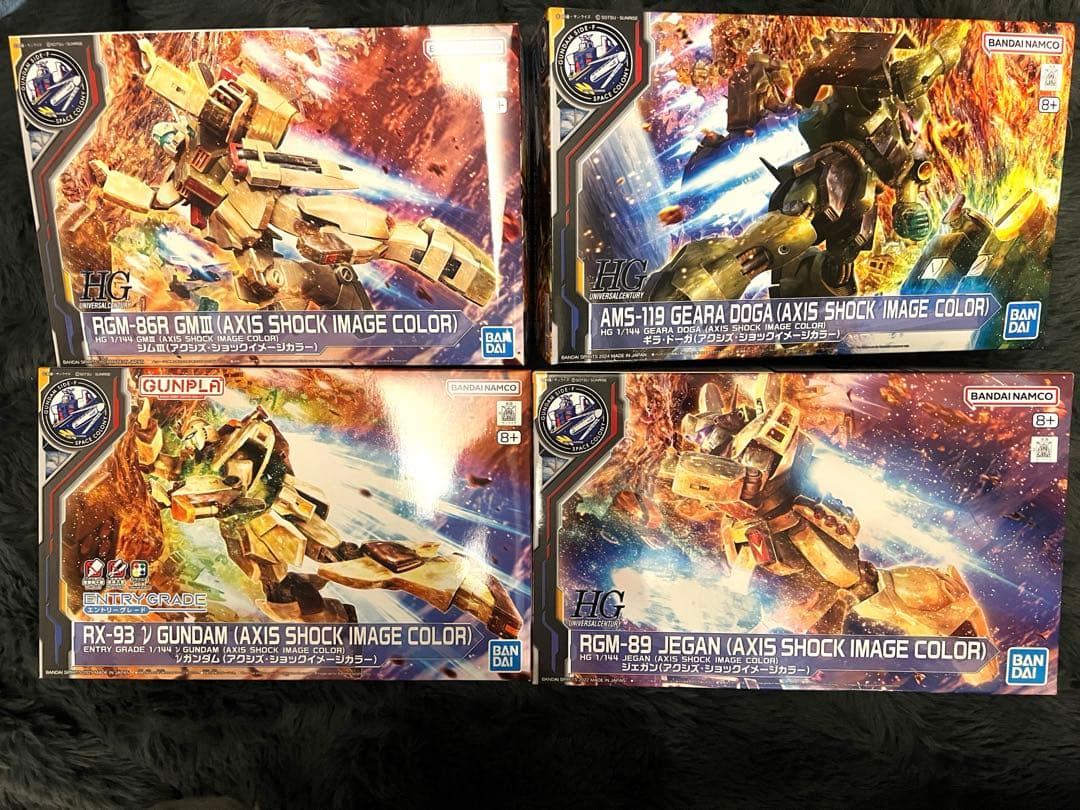 【ガンプラ】HG νガンダムほかアクシズ・ショックイメージカラー 新商品紹介】「ENTRY GRADE 1/144 νガンダム(アクシズ・ショック