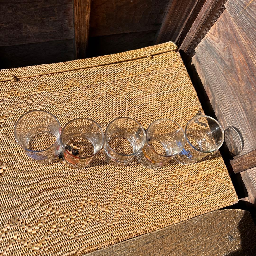 箱入 未使用 ガンダム グラス 5個セット - メルカリ