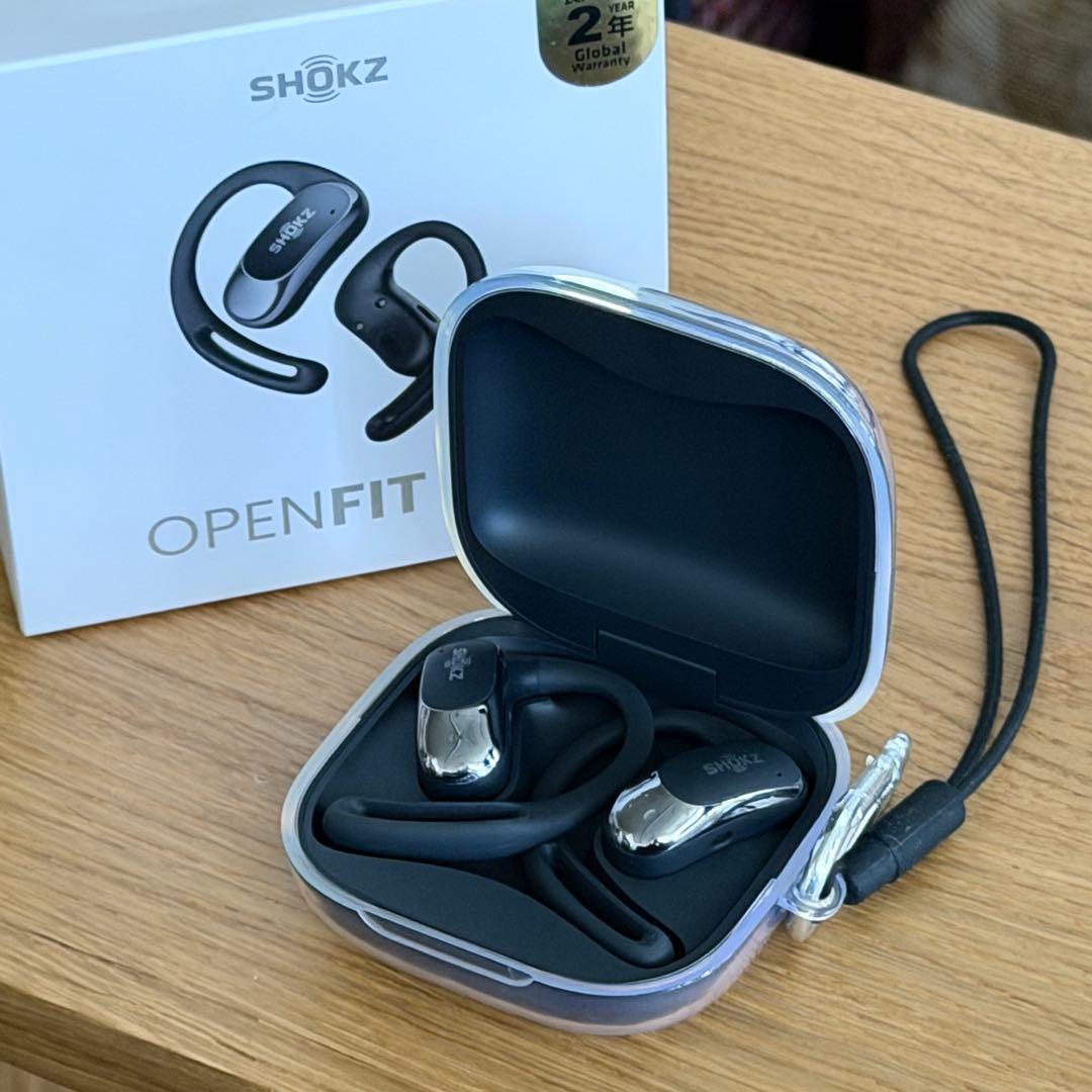 SHOKZ OPENFIT AIR ワイヤレスイヤホン ケース付き