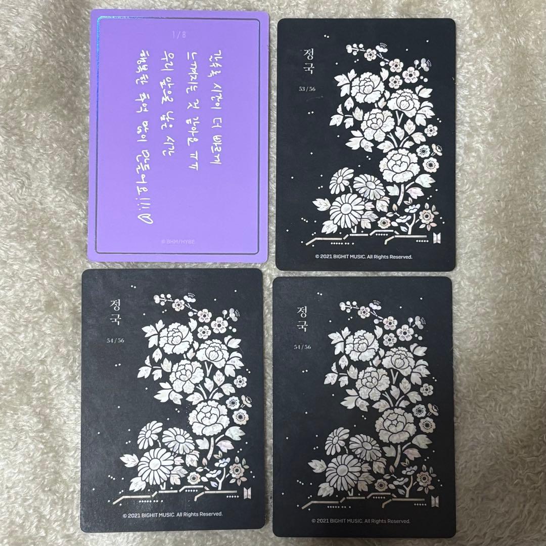 BTS ジョングク ミニフォト 4枚セット - メルカリ