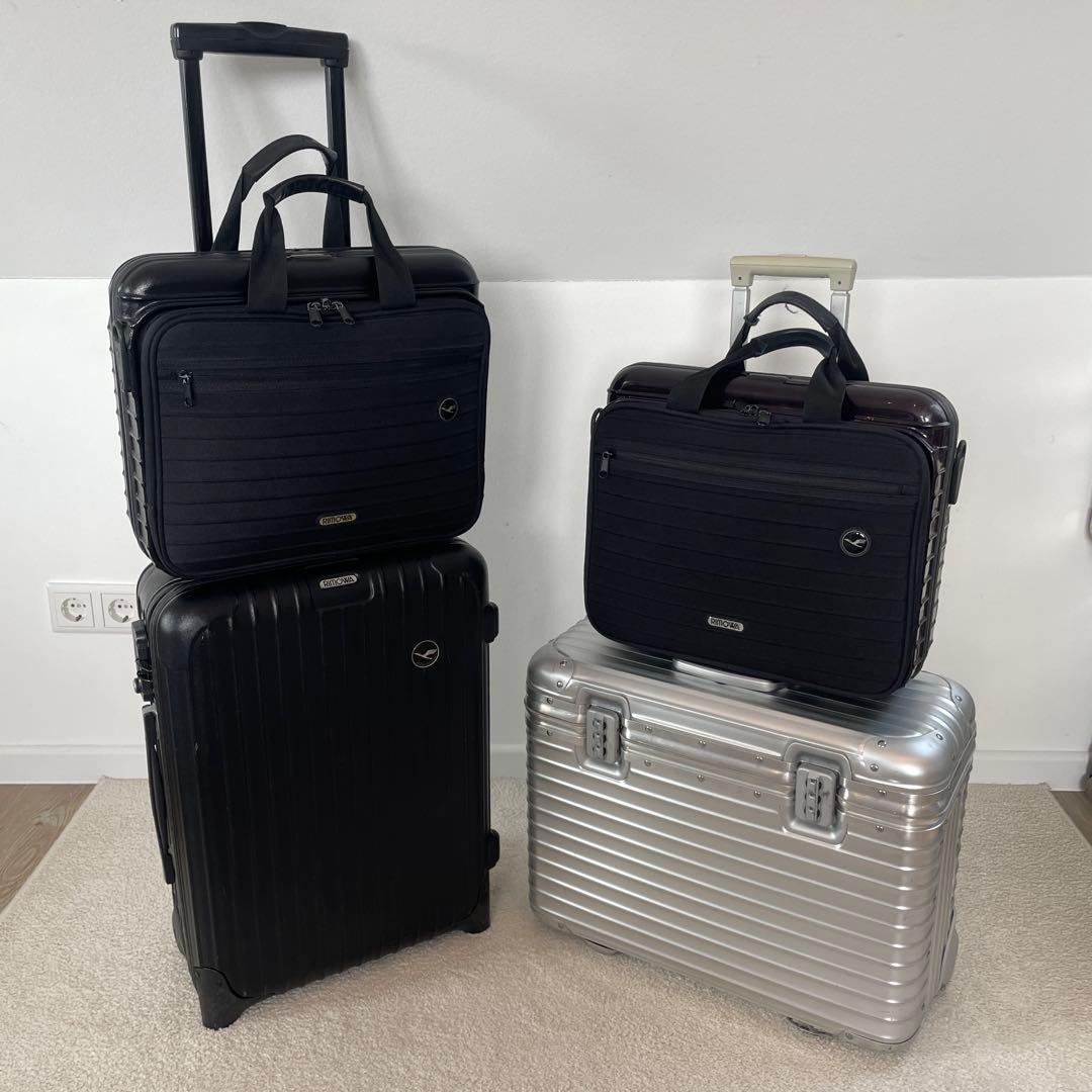 RIMOWA Lufthansa ノートブックケース 16L ワインレッド - メルカリ