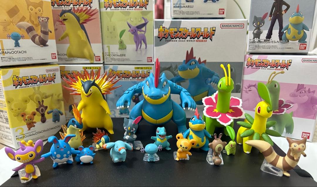 ポケモン スケールワールド ジョウト地方 セット売り まとめ - メルカリ