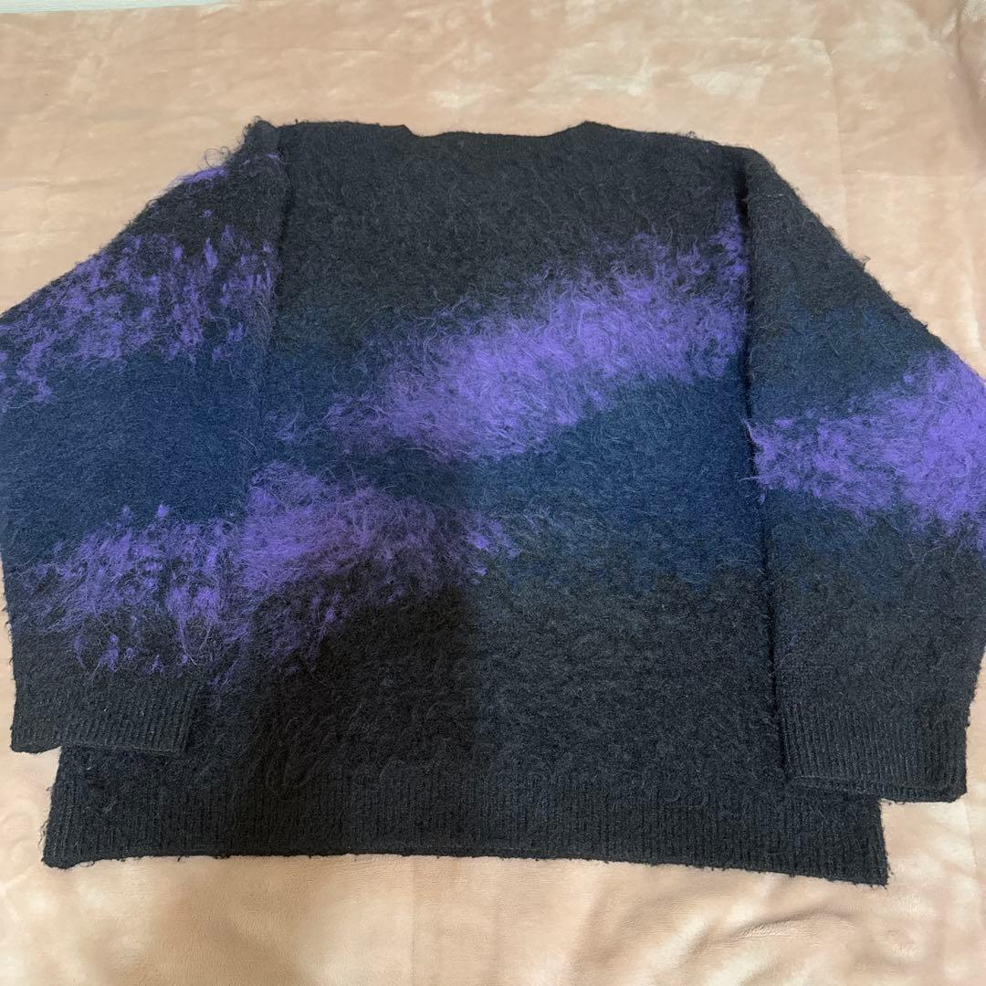 Lui's グラデーションシャギークルーネックニット - メルカリ