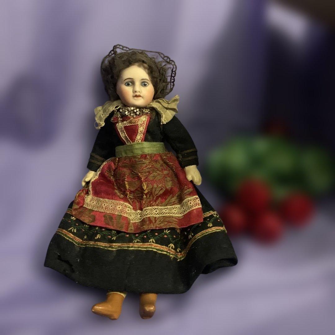 ミニョネット☆アンティークドール☆ドイツ製ドール☆約25センチ