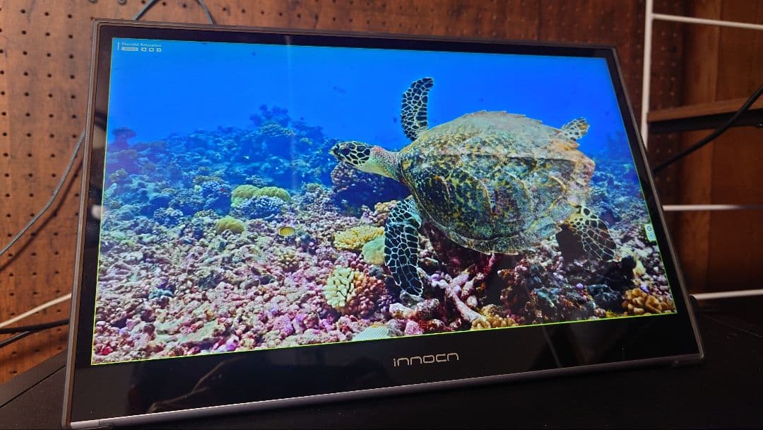 innocn モバイルモニター PF15-PRO 本体 Innocn 15.6インチ モバイルモニター PF15-PRO』レビュー！バッテリー