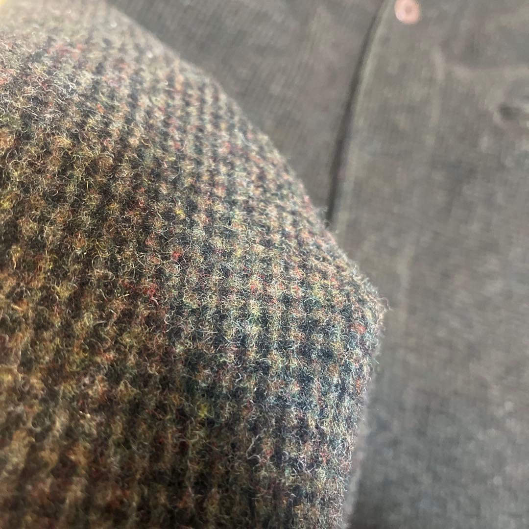 希少 黒タグ Eddie Bauer ウールコート 襟レザー - メルカリ